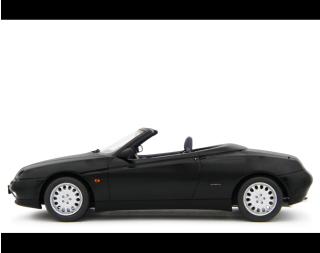 Alfa Romeo Spider 2.0 T.Spark 16V 1995 NERO Laudoracing 1:18 Resinemodell (Türen, Motorhaube... nicht zu öffnen!)